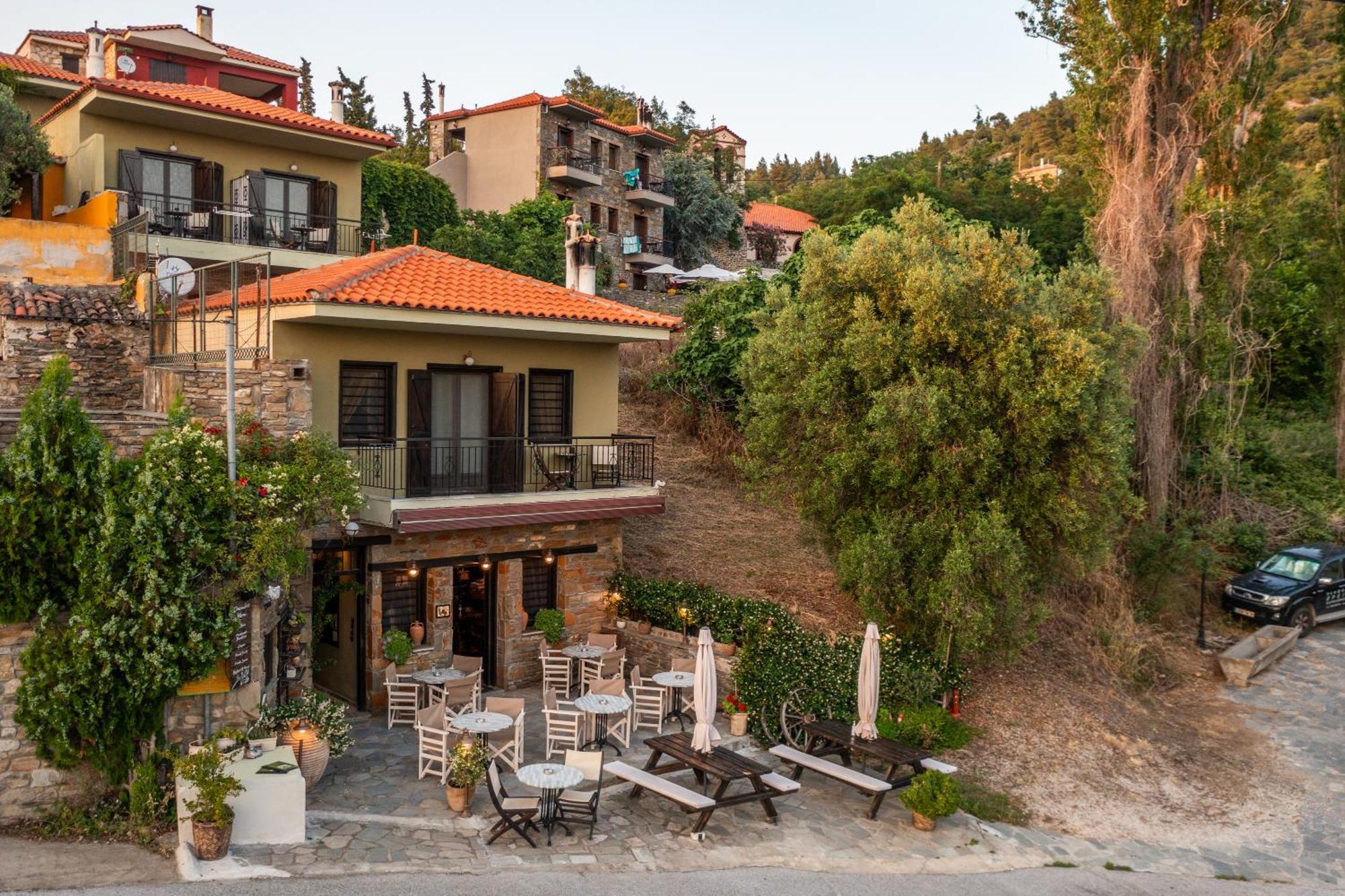 Oreiades Guesthouse Parthenon Bagian luar foto