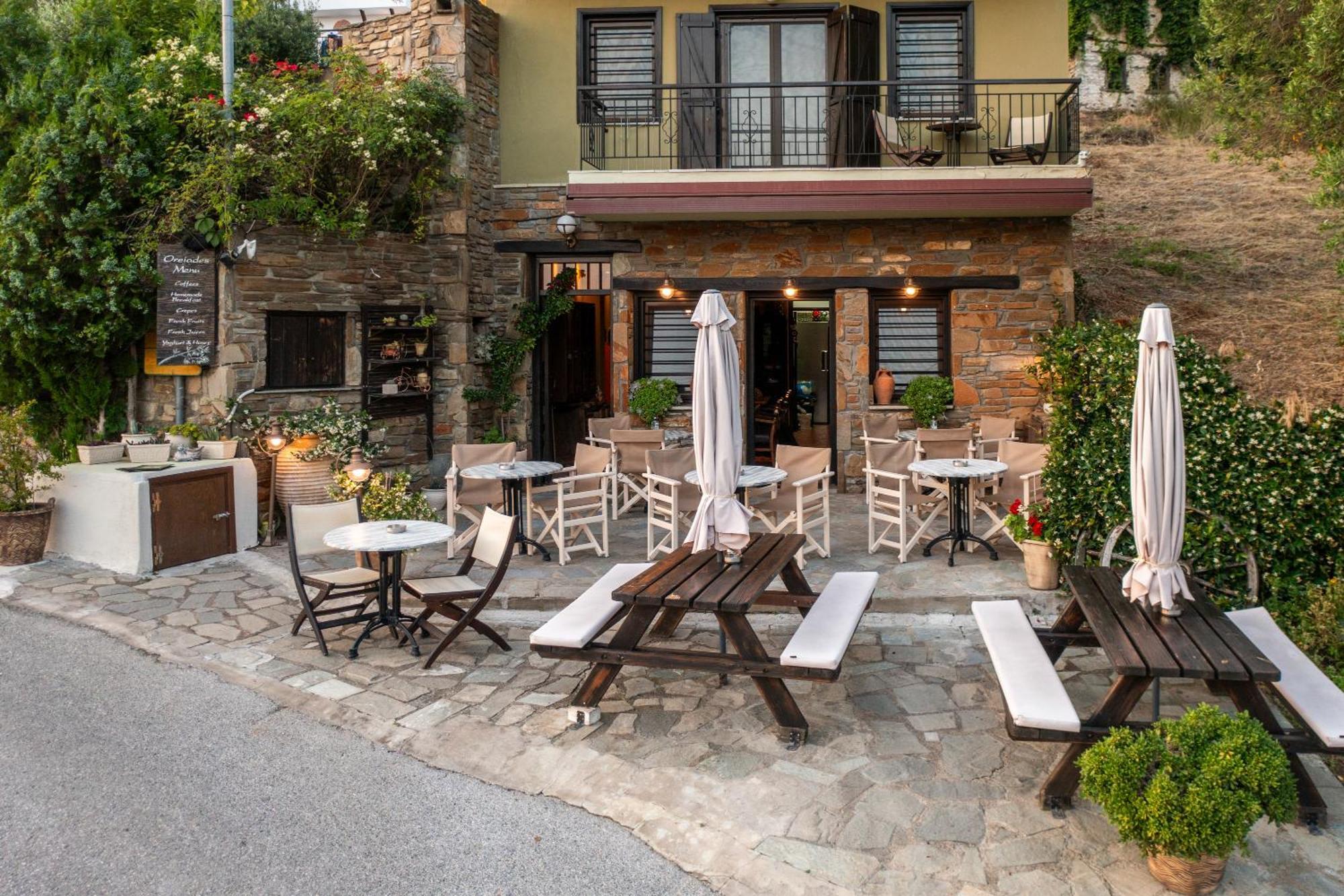 Oreiades Guesthouse Parthenon Bagian luar foto