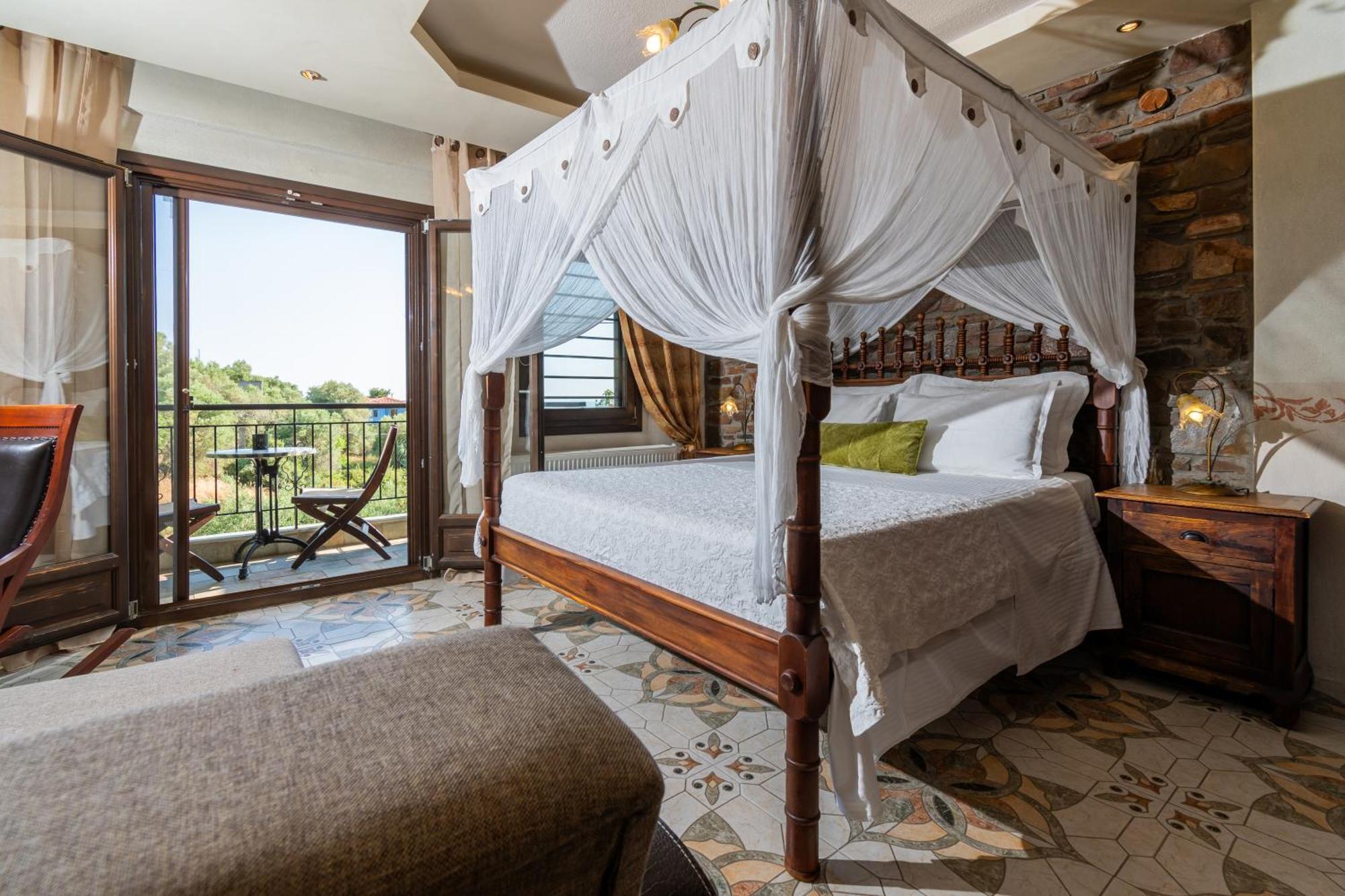 Oreiades Guesthouse Parthenon Bagian luar foto